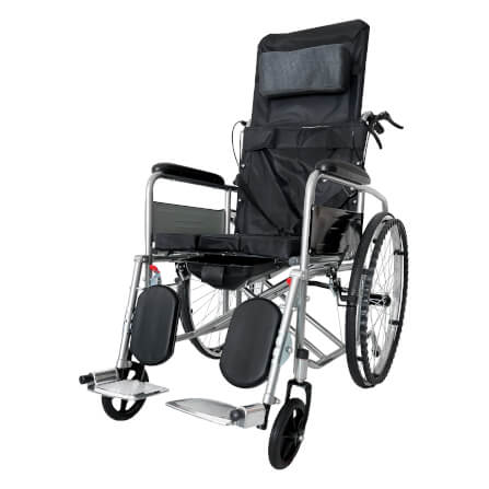 รถเข็นวีลแชร์ MIKI THAILAND WHEELCHAIR14 สีดำ